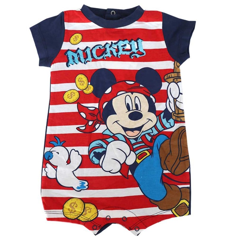 Disney Baby Mickey Mouse Βρεφικό Καλοκαιρινό φορμάκι (ET0144)