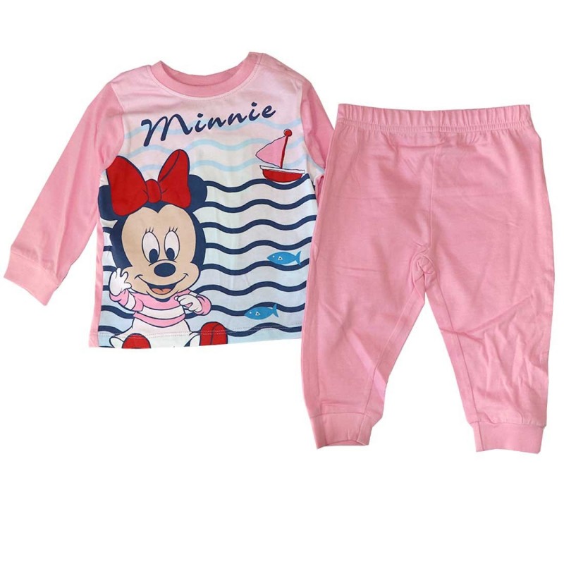 Disney Baby Minnie Mouse Βρεφική Πιτζάμα για κορίτσια (ET0309Α)