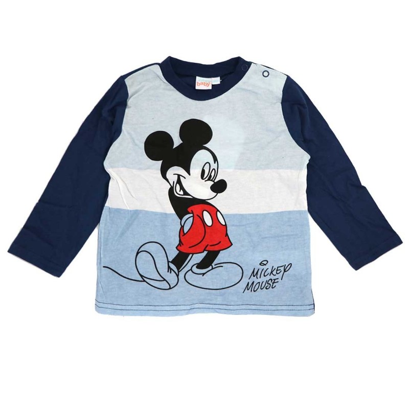 Disney Baby Mickey Mouse Βρεφικό βαμβακερό μπλουζάκι (TH0014A)