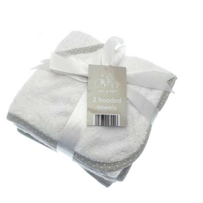 Elli & Raff Βρεφική πετσέτα με κουκούλα σετ 2 τεμ. (BIT164125)