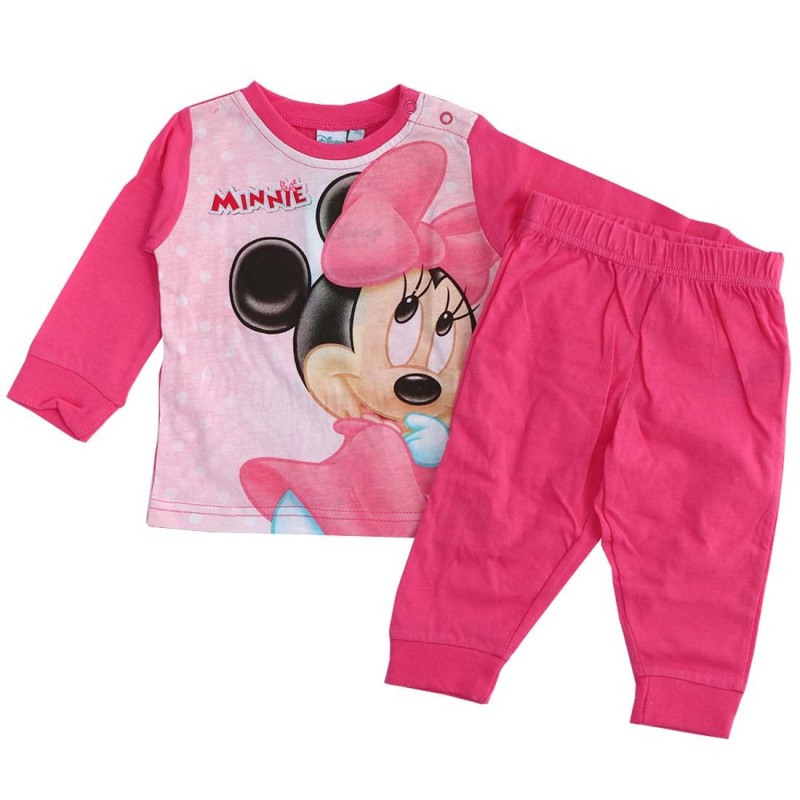 Disney Baby Minnie Mouse Βρεφική Πιτζάμα για κορίτσια (ER0313FUX)