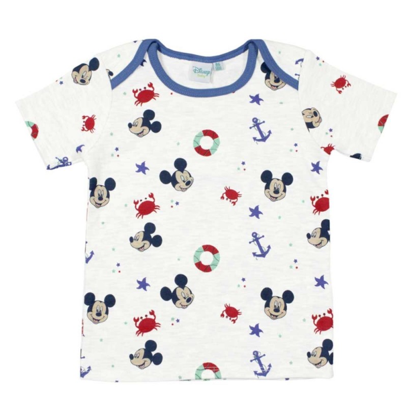 Disney Baby Mickey Mouse Βρεφικό Κοντομάνικο μπλουζάκι (DISBMB5102865)
