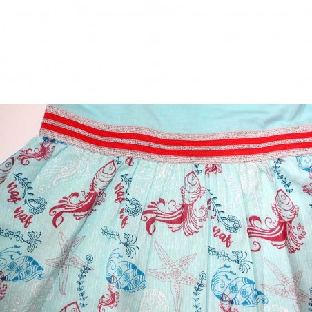 NAF NAF Παιδικό φόρεμα για κορίτσια (NNSE1027LBLUE)