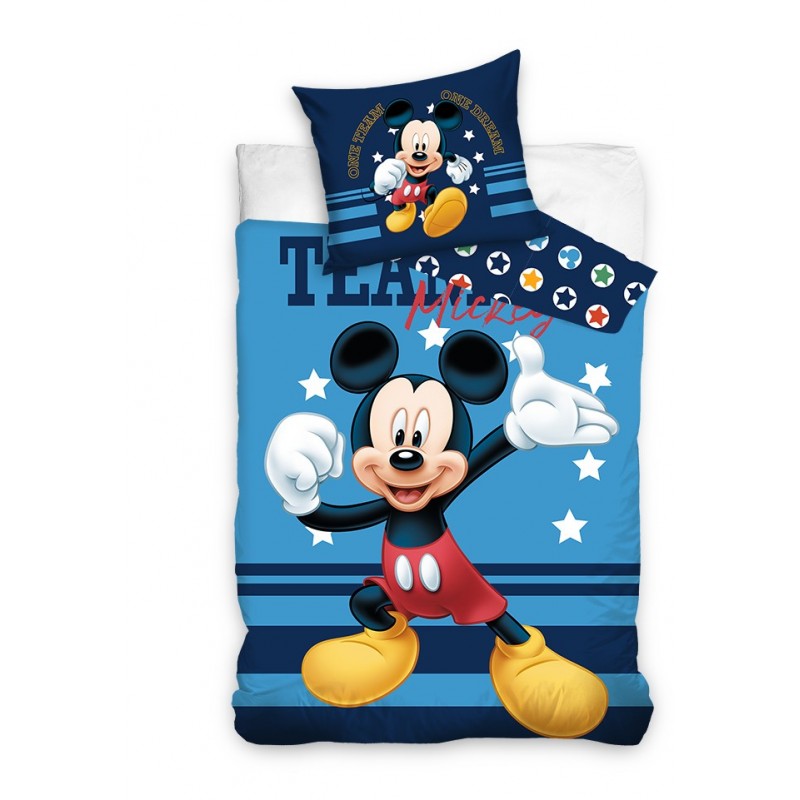 Disney Mickey Mouse Παιδικό Σετ Παπλωματοθήκη 160x200εκ. + 50x75εκ. (MCK209301)