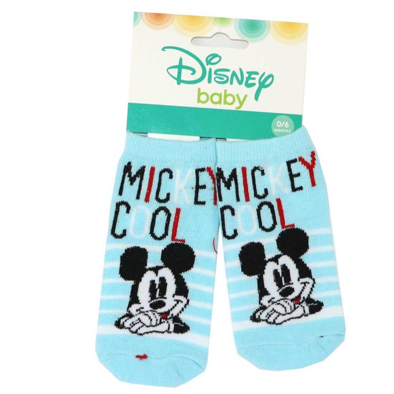 Disney Baby Mickey Mouse Βρεφικές κάλτσες (HS0673 Sky)