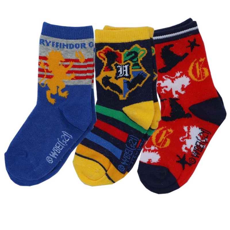 Harry Potter παιδικές κάλτσες για αγορια σετ 3 (HU0609)