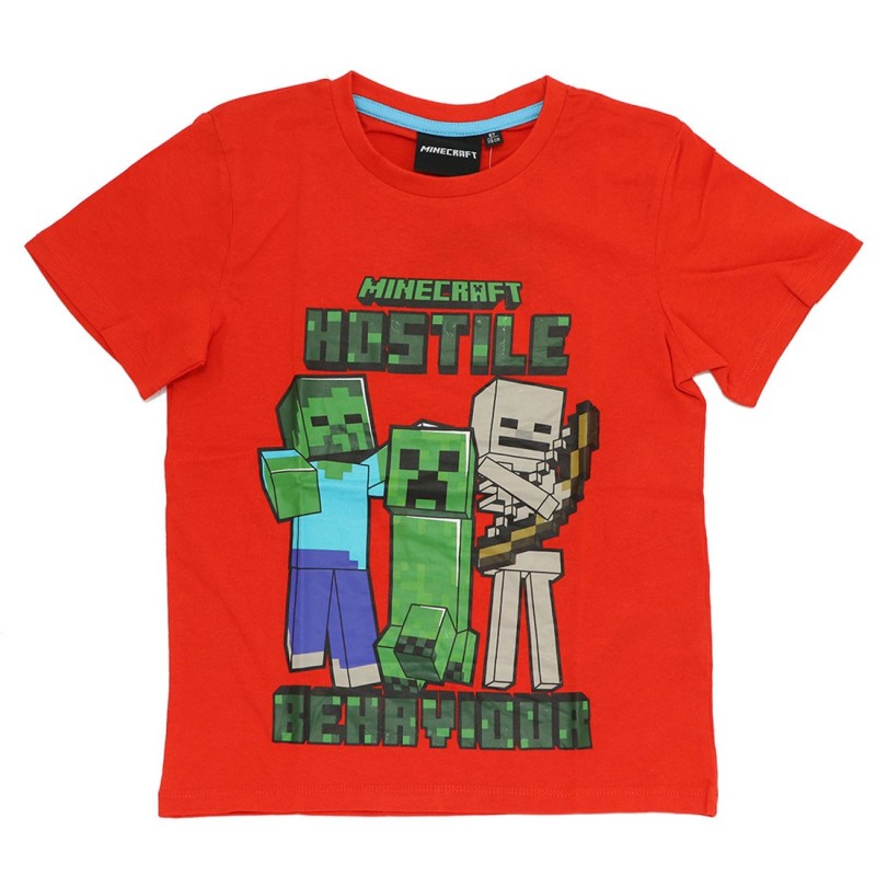 Minecraft Κοντομάνικο Μπλουζάκι Για αγόρια  (FKC50873 -114C)