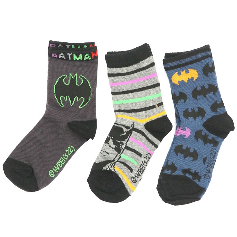 Batman παιδικές κάλτσες σετ 3 ζευγάρια (EV0617)