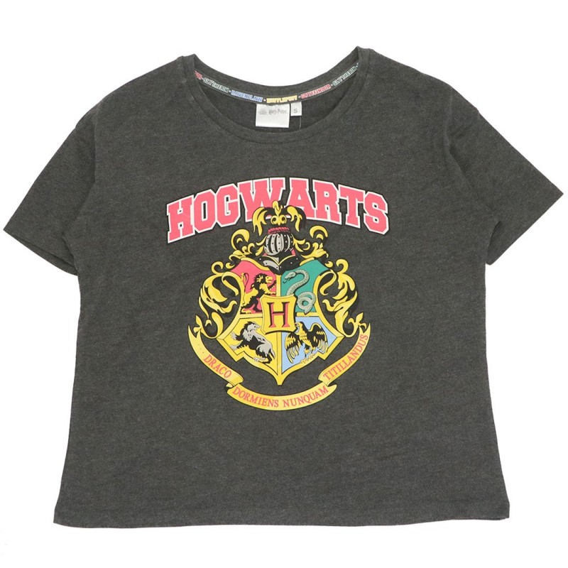Harry Potter κοντομάνικο μπλουζάκι γυναικείο (EV3532 grey)