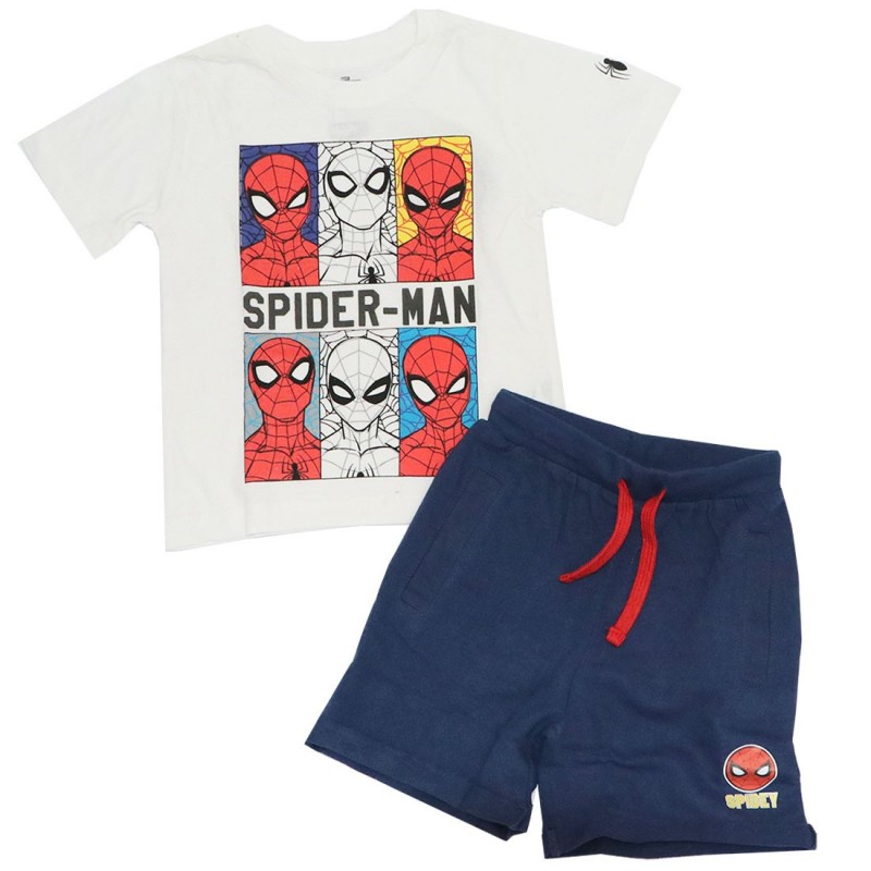 Marvel Spiderman Καλοκαιρινό Σετ Για Αγόρια (SP S 52 12 1320 white)